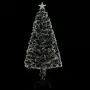 Albero di Natale Artificiale Supporto/LED 120 cm Fibra Ottica