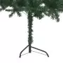 Albero di Natale Artificiale ad Angolo con Supporto Verde 150 cm PVC