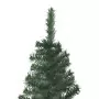 Albero di Natale Artificiale ad Angolo con Supporto Verde 150 cm PVC