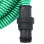 Tubo di Aspirazione con Connettori in PVC 4 m 22 mm Verde