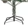 Albero di Natale con Neve Floccata LED e Pigne 195 cm PVC e PE