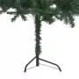 Albero di Natale per Angolo con Supporto Verde 240 cm in PVC