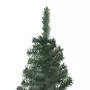 Albero di Natale per Angolo con Supporto Verde 240 cm in PVC