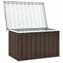 Baule da Giardino Marrone 109x67x65 cm