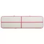 Tappetino Ginnastica Gonfiabile con Pompa 700x100x20cm PVC Rosa