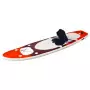 Set Tavola SUP Gonfiabile Rossa 360x81x10 cm