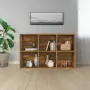 Libreria/Credenza Rovere Fumo 66x30x98 cm in Legno Multistrato