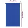 Tenda a Rullo per Esterni 140x230 cm Blu HDPE