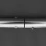 Bimini di Prua con Tendalino a 4 Archi Antracite 243x180x137 cm