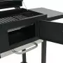 Forno per Pizza e Barbecue 3-in-1 Nero