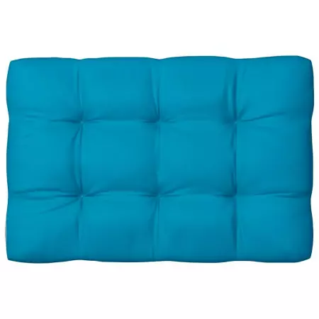 Cuscino per Divano Pallet Blu 120x80x10 cm