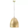 Lampada a Sospensione Industriale 25 W Ottone Rotonda 42 cm E27