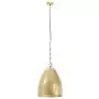 Lampada a Sospensione Industriale 25 W Ottone Rotonda 32 cm E27