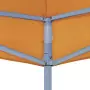 Tetto per Tendone per Feste 4,5x3 m Arancione 270 g/m²