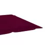 Cuscino per Lettino Prendisole Rosso Vino 186x58x3 cm