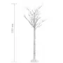 Albero Natale 140 LED 1,5m Salice Colorato Interno Esterno