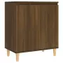 Credenza Rovere Marrone 60x35x70 cm in Legno Ingegnerizzato