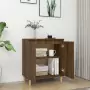 Credenza Rovere Marrone 60x35x70 cm in Legno Ingegnerizzato