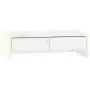 Supporto per Monitor Bianco 50x27x15 cm Legno Massello di Pino