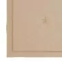 Cuscini per Sedie da Giardino 6 pz Beige 50x50x3 cm in Tessuto