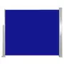 Tenda da Sole Laterale Retrattile 120 x 300 cm Blu