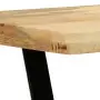 Panca 110 cm in Legno Massello di Mango