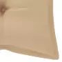 Cuscino per Dondolo Beige 120 cm in Tessuto