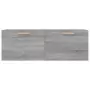 Mobile Pensile Grigio Sonoma 100x36,5x35 cm Legno Multistrato