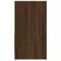 Armadietto Bagno Rovere Marrone 60x33x61cm Legno Ingegnerizzato