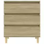 Credenza Rovere Sonoma 60x35x70 cm in Legno Multistrato