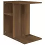 Tavolino da Salotto Rovere Marrone 50x30x50cm Legno Multistrato