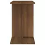 Tavolino da Salotto Rovere Marrone 50x30x50cm Legno Multistrato