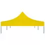 Tetto per Tendone per Feste 6x3 m Giallo 270 g/m²