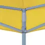 Tetto per Tendone per Feste 6x3 m Giallo 270 g/m²