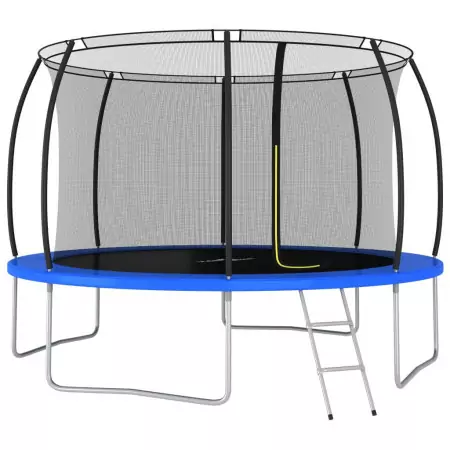 Set Trampolino Rotondo 366x80 cm 150 kg