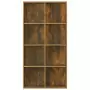 Libreria/Credenza Rovere Fumo 66x30x130 cm in Legno Multistrato