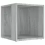 Tavolino Salotto Grigio Sonoma 33x33x34,5 cm Legno Multistrato