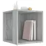 Tavolino Salotto Grigio Sonoma 33x33x34,5 cm Legno Multistrato