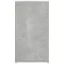 Credenza Grigio Cemento 100x33x59,5 cm in Legno Multistrato