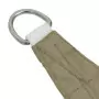 Parasole a Vela in Tela Oxford Quadrata 4x4 m Beige