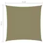 Parasole a Vela in Tela Oxford Quadrata 4x4 m Beige