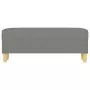 Panca Grigio Scuro 100x35x41 cm in Tessuto