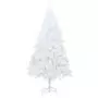 Albero di Natale Artificiale con Rami Folti Bianco 150 cm PVC