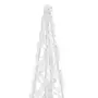 Cono di Luce LED Acrilico Decorativo Bianco Freddo 90 cm