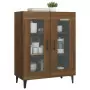 Credenza Rovere Marrone 69,5x34x90 cm in Legno Multistrato