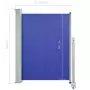 Tenda Laterale Retrattile per Patio 100x300 cm Blu