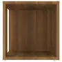 Tavolino Salotto Rovere Marrone 33x33x34,5 cm Legno Multistrato