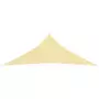 Vela Parasole 160 g/m² Beige 3x3x3 m in HDPE