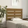 Testiera per Letto Miele 75x3x80 cm in Legno Massello di Pino