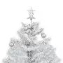 Albero di Natale con Neve e Base a Ombrellone Bianco 75 cm